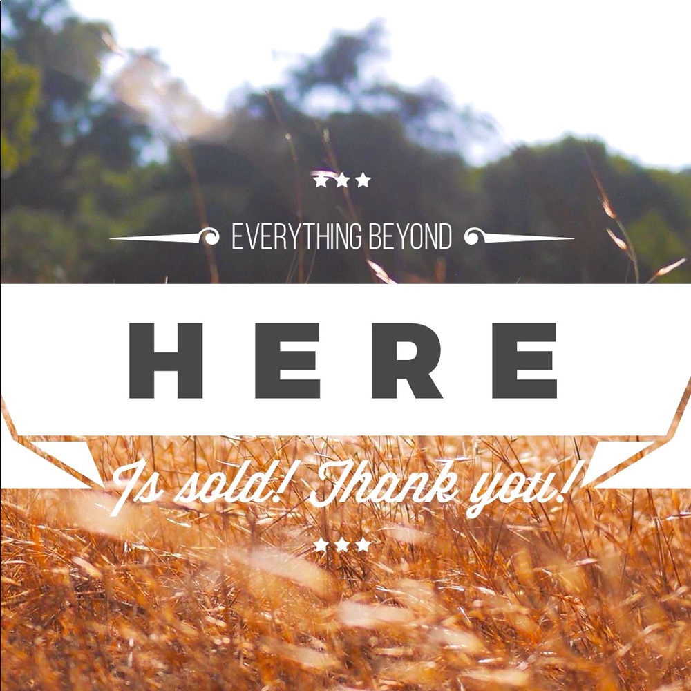 Thank you for shopping my closet!